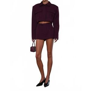 NEW PARENTEZI tara skort in plum